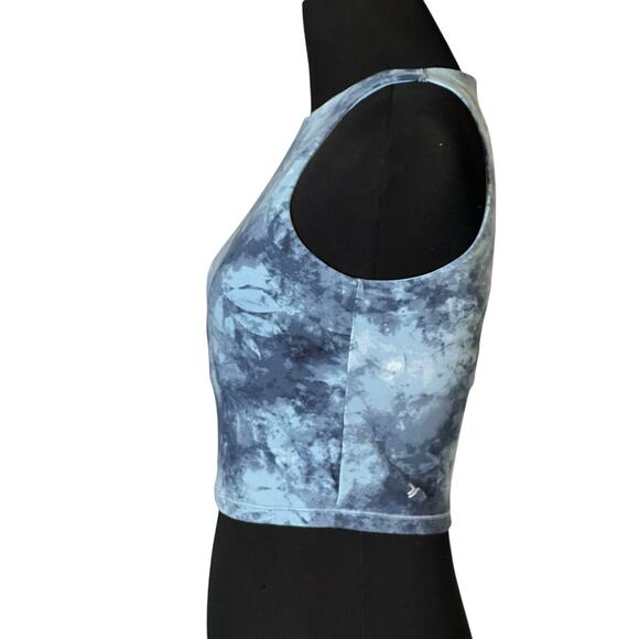 Old navy blue tie dye active duo tank top size Small - Picture 5 of 9